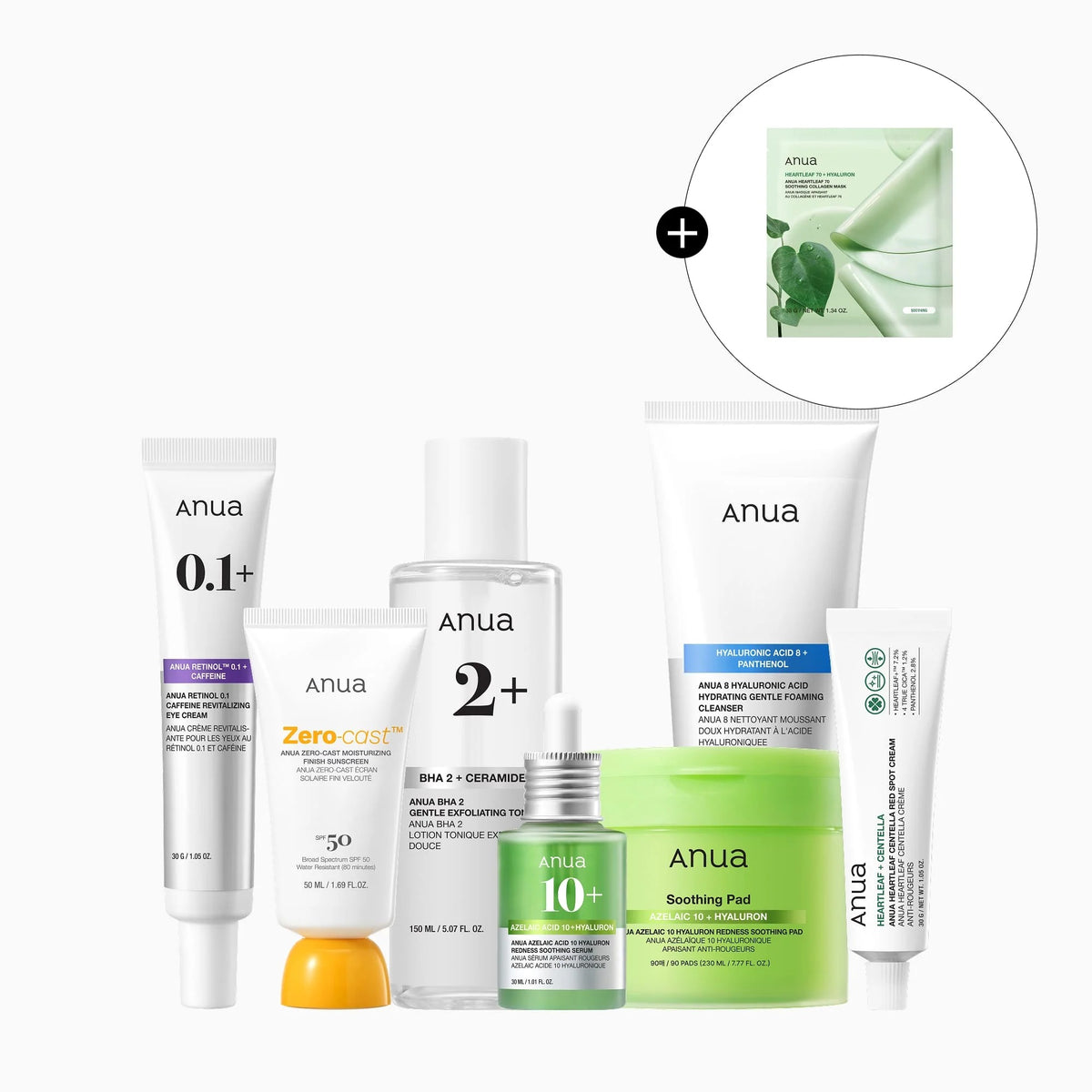 7 day Korean Glass Skin Routine Set