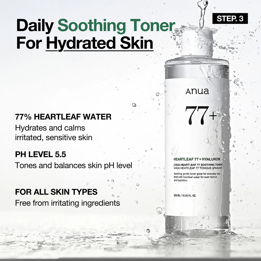 7 day Korean Glass Skin Routine Set